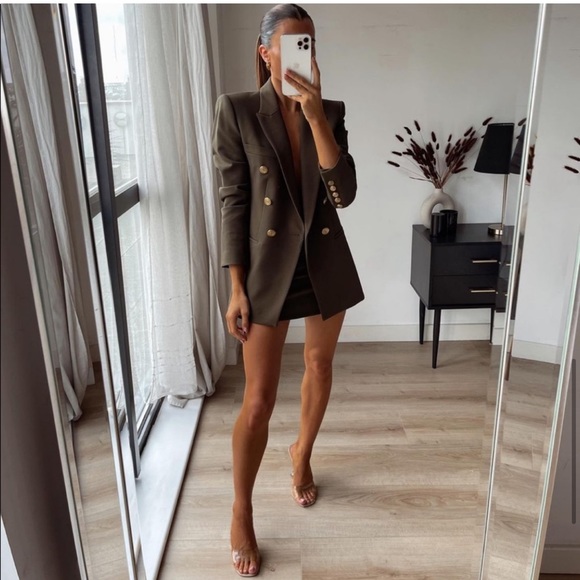 ZARA Tailored Blazer With Buttons - Picture 10 of 16